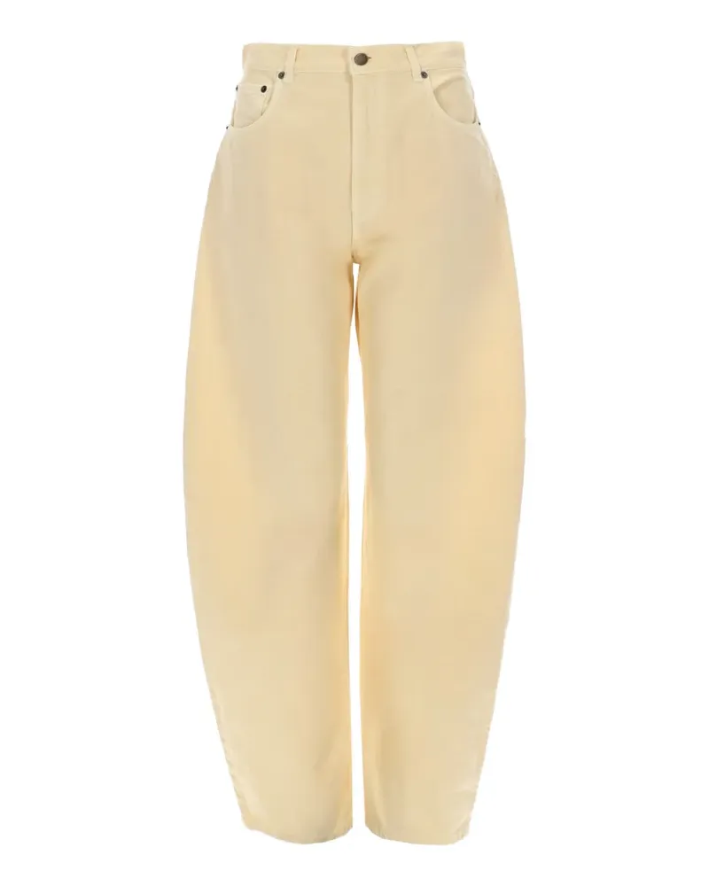 Haikure Bibi barrel-leg jeans - Gelb Gelb