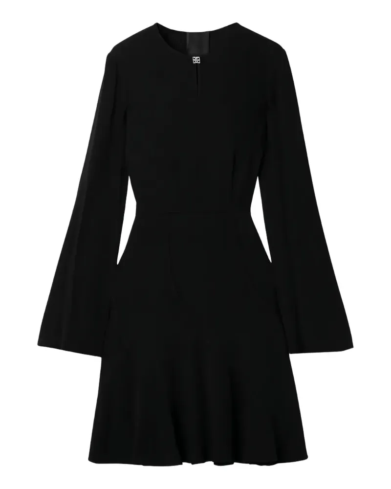 Givenchy Minikleid mit Rüschen - Schwarz Schwarz