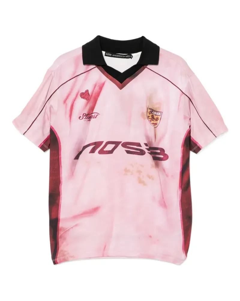 Andersson Bell T-Shirt mit Fußball-Print - Rosa Rosa