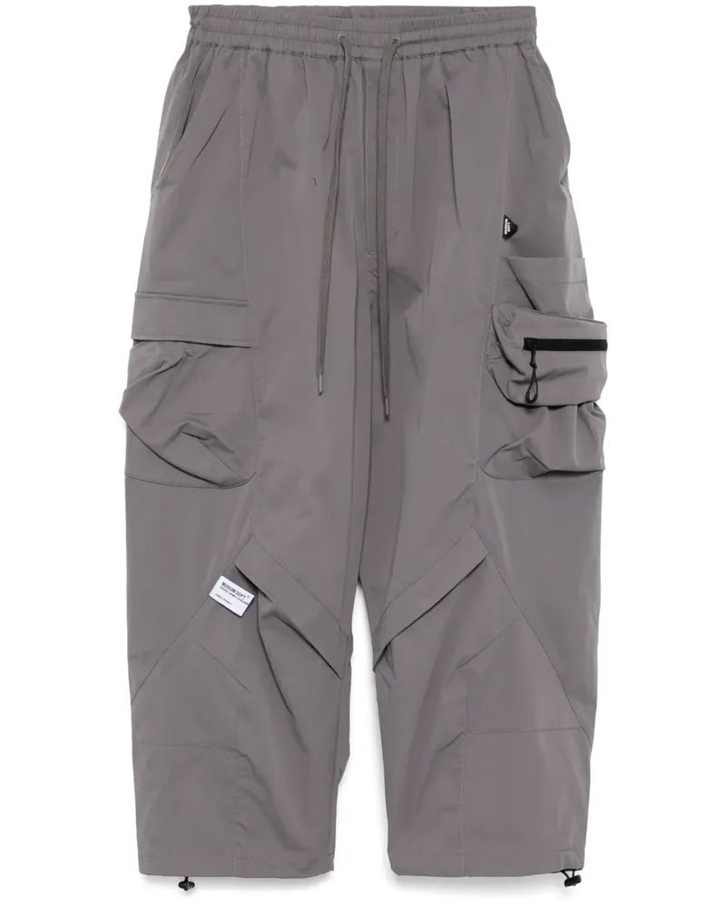 Musium Div. Cargohose mit Kordelzug - Grau Grau