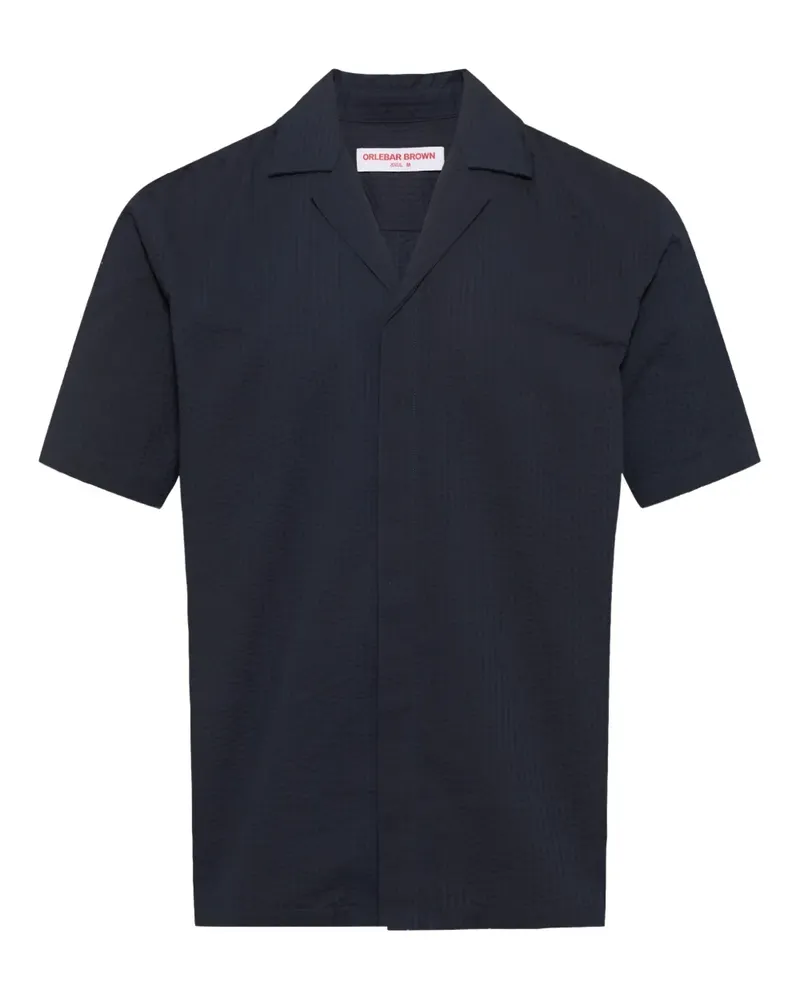 Orlebar Brown Maitan Hemd - Blau Blau
