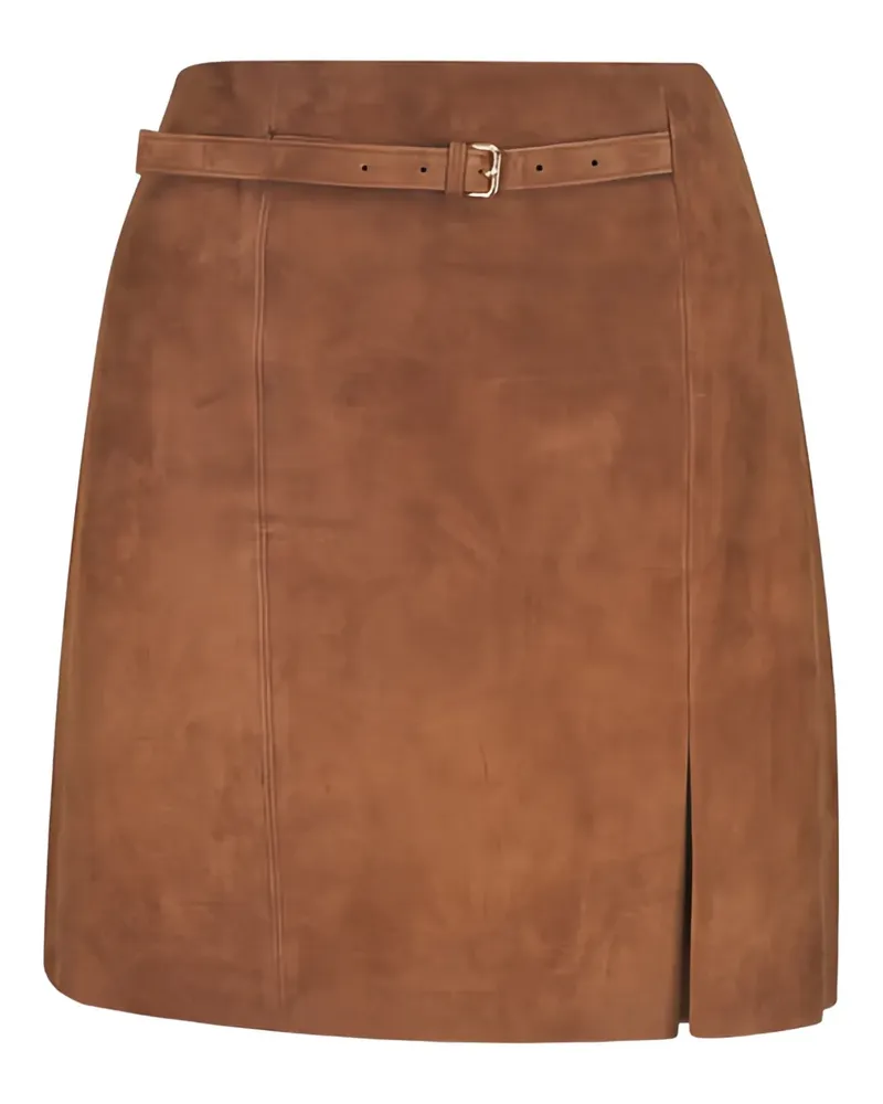 Vince Rock aus Wildleder mit Gürtel - Braun Braun