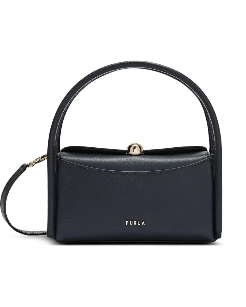 Furla Große Boston Tote Bag - Blau Blau