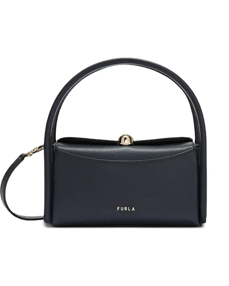 Furla Große Boston Tote Bag - Blau Blau