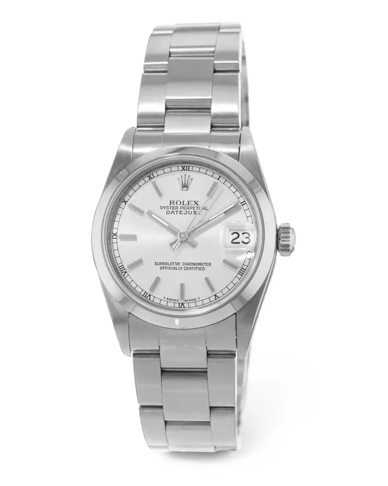 Rolex Datejust Armbanduhr 31mm - Silber Silber
