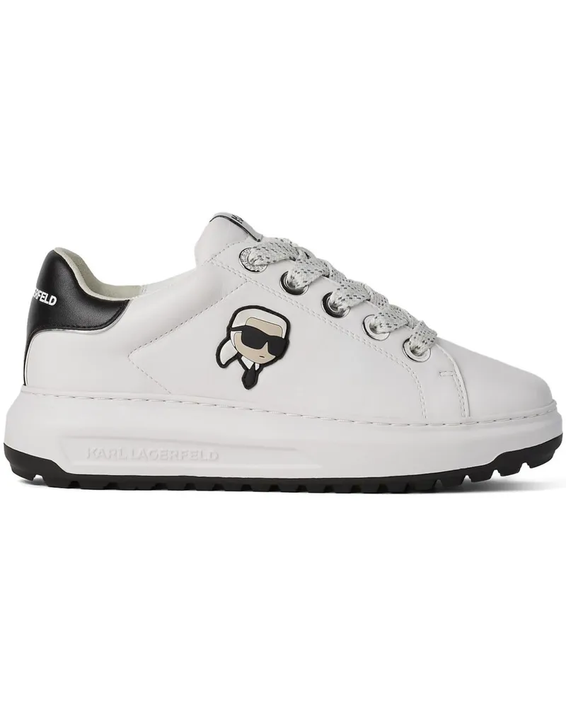 Karl Lagerfeld Ikon NFT Kapri Sneakers - Weiß Weiß