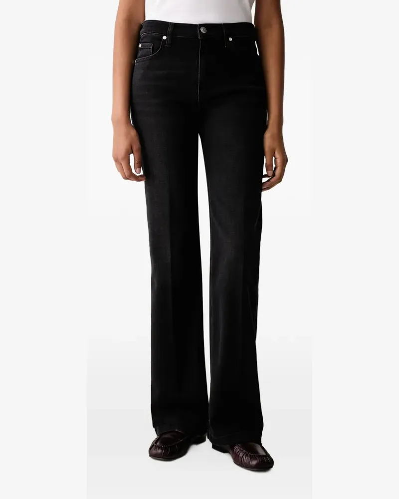 JOOP! logo-patch bootcut jeans - Grau Grau