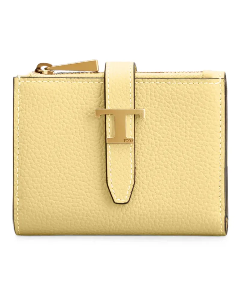 TOD'S T Timeless Portemonnaie - Gelb Gelb