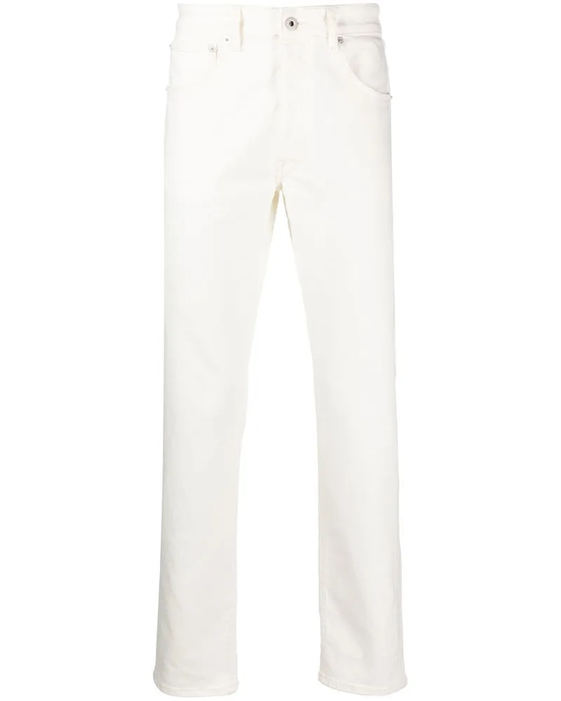Kenzo Klassische Straight-Leg-Jeans - Weiß Weiß