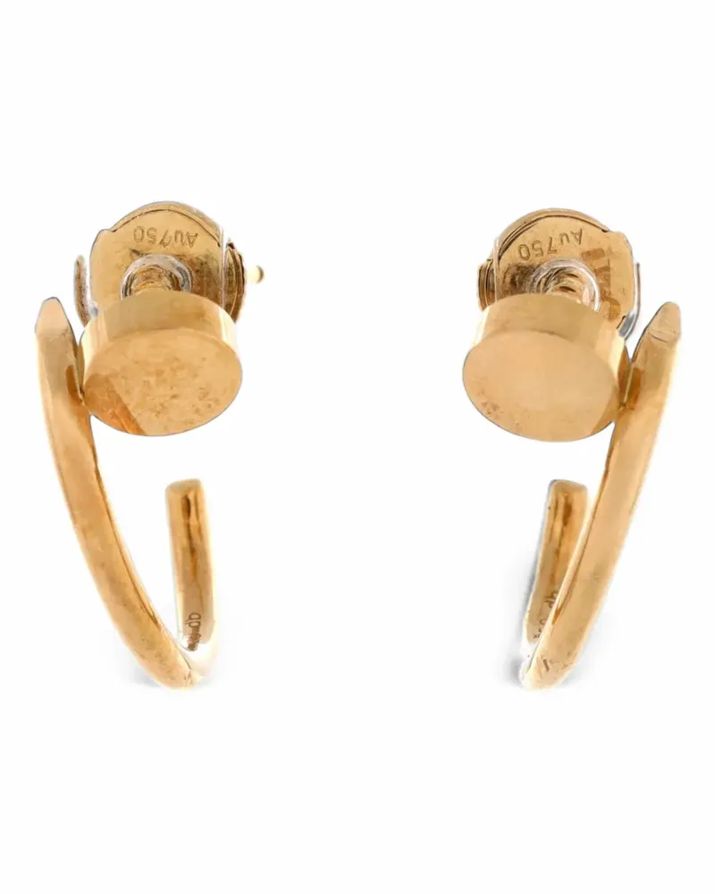 Cartier Juste un Clou Hoop 18K Yellow Gold Small earrings Gold