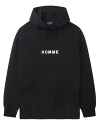 Comme des Garçons Hoodie mit Logo-Print Schwarz