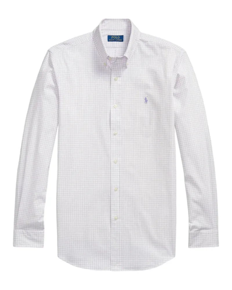Ralph Lauren Kariertes Hemd - Weiß Weiß