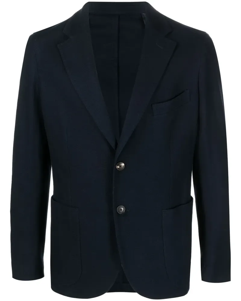 BARBA Einreihiges Sakko - Blau Blau