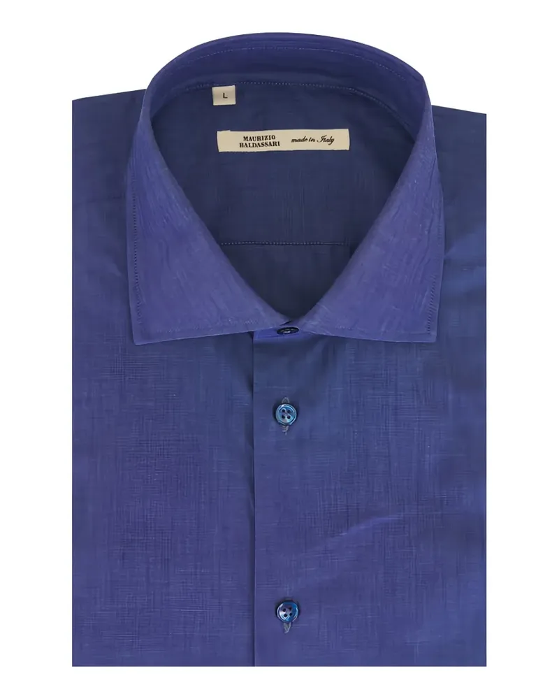 Maurizio Baldassari buttoned woven shirt - Blau Blau