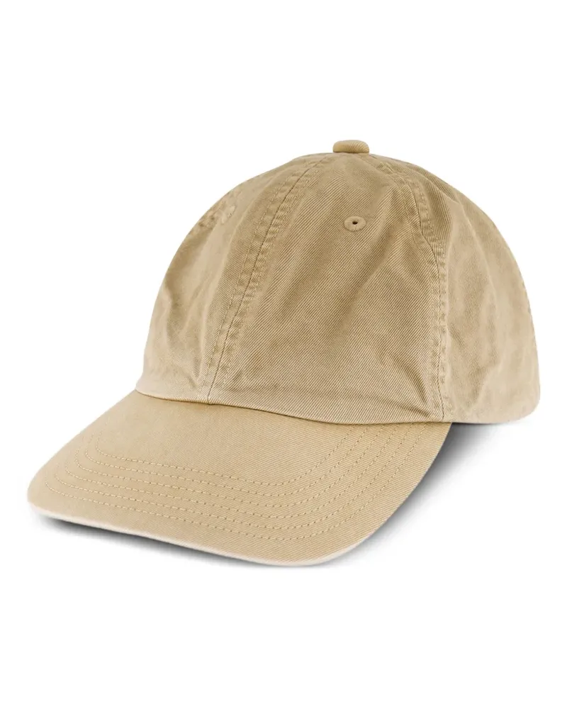 AURALEE cotton twill cap - Nude Nude