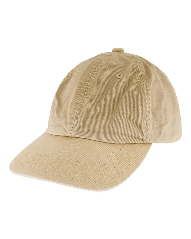 AURALEE cotton twill cap - Nude Nude