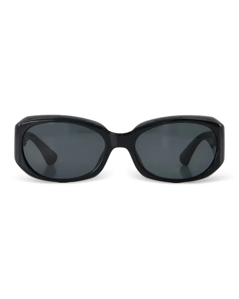 Saint Laurent SL 868 oval-frame sunglasses - Schwarz Schwarz