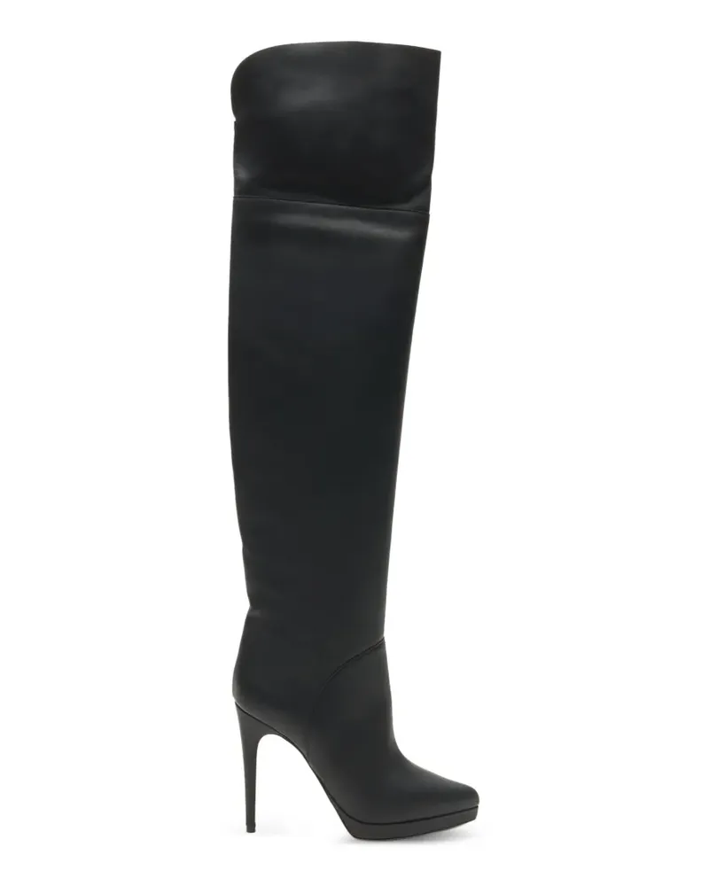 Casadei Michele Corsaro Overknee-Stiefel - Schwarz Schwarz