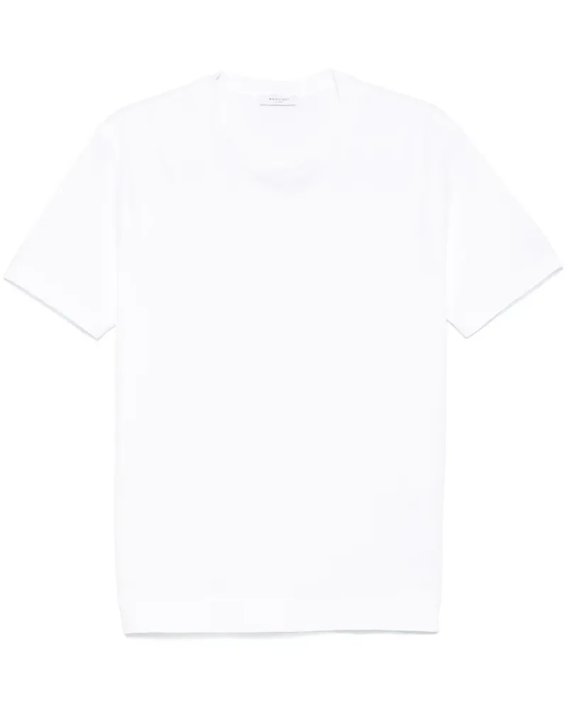 Boglioli T-Shirt aus Jersey - Weiß Weiß