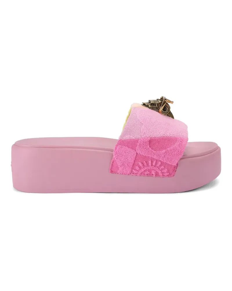 Kurt Geiger Meena Plateau-Sandalen - Rosa Rosa