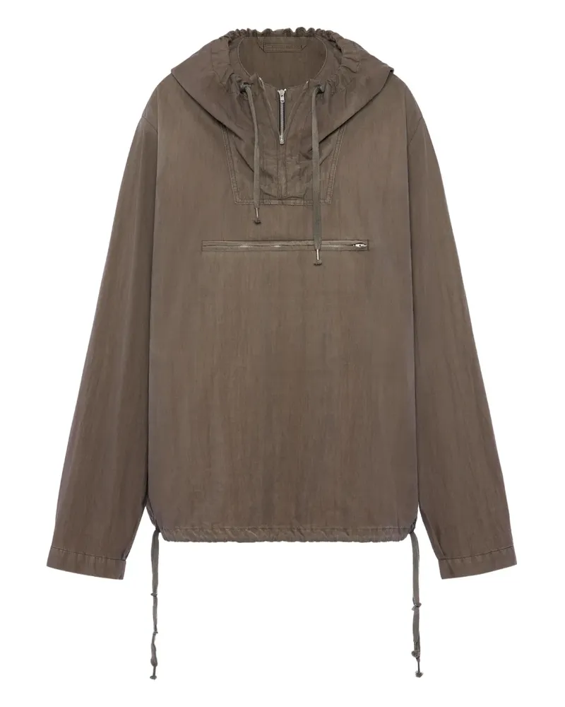 Maison Margiela Jacke mit Kapuze - Braun Braun