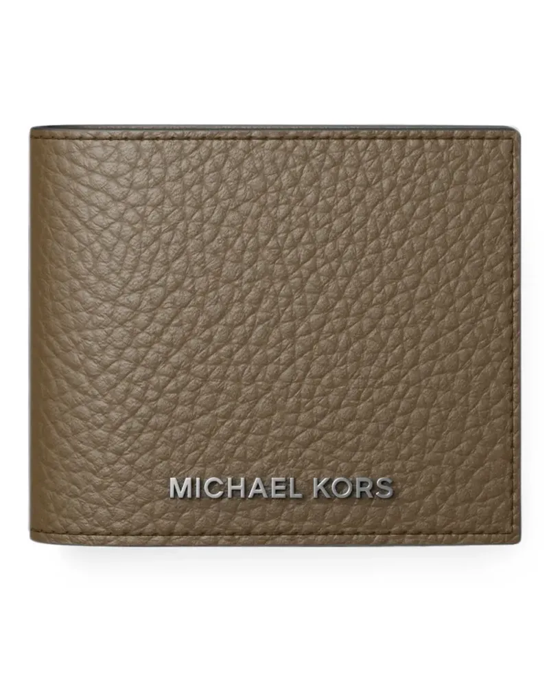 Michael Kors Hudson Portemonnaie mit Logo - Braun Braun