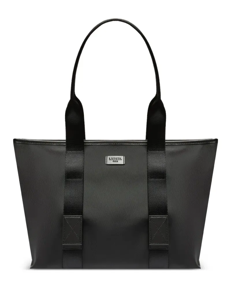 Lancel Mittelgroßer Mistral Rollable Tote Bag mit Reißverschluss - Schwarz Schwarz