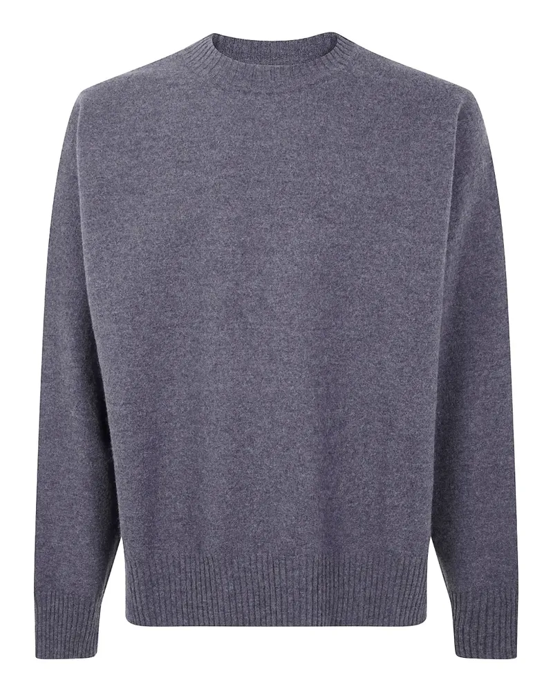 Jil Sander Pullover mit rundem Ausschnitt - Grau Grau
