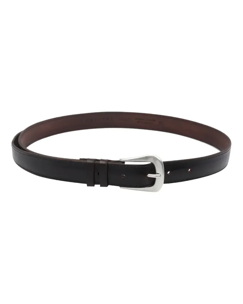 Orciani leather belt - Braun Braun