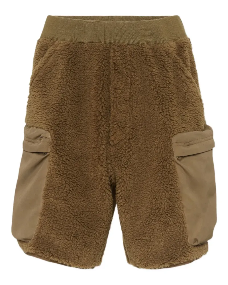Dsquared2 Shorts mit Fleece-Struktur - Grün Grün