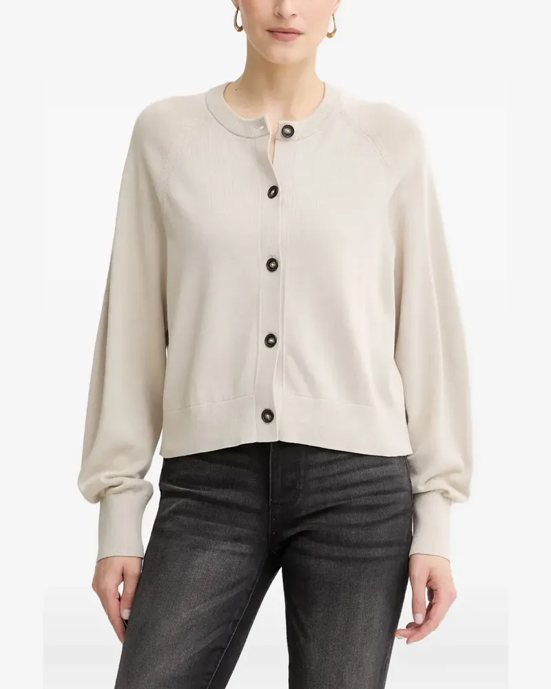 Marc O'Polo raglan-sleeve button-up cardigan - Nude Nude