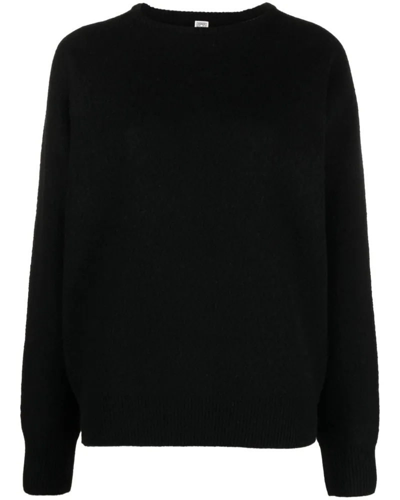 Totême Pullover mit rundem Ausschnitt - Schwarz Schwarz