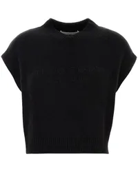 Philosophy Di Lorenzo Serafini Trägershirt mit Logo-Stickerei Schwarz