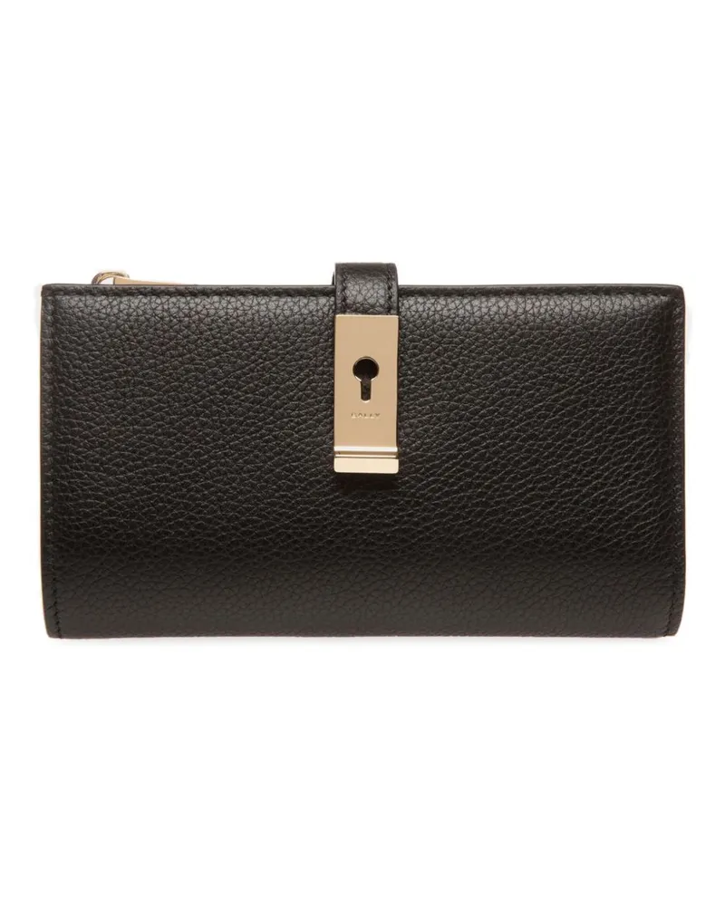 Bally Lock Me Portemonnaie - BLACK+YELGOLD Black+yelgold