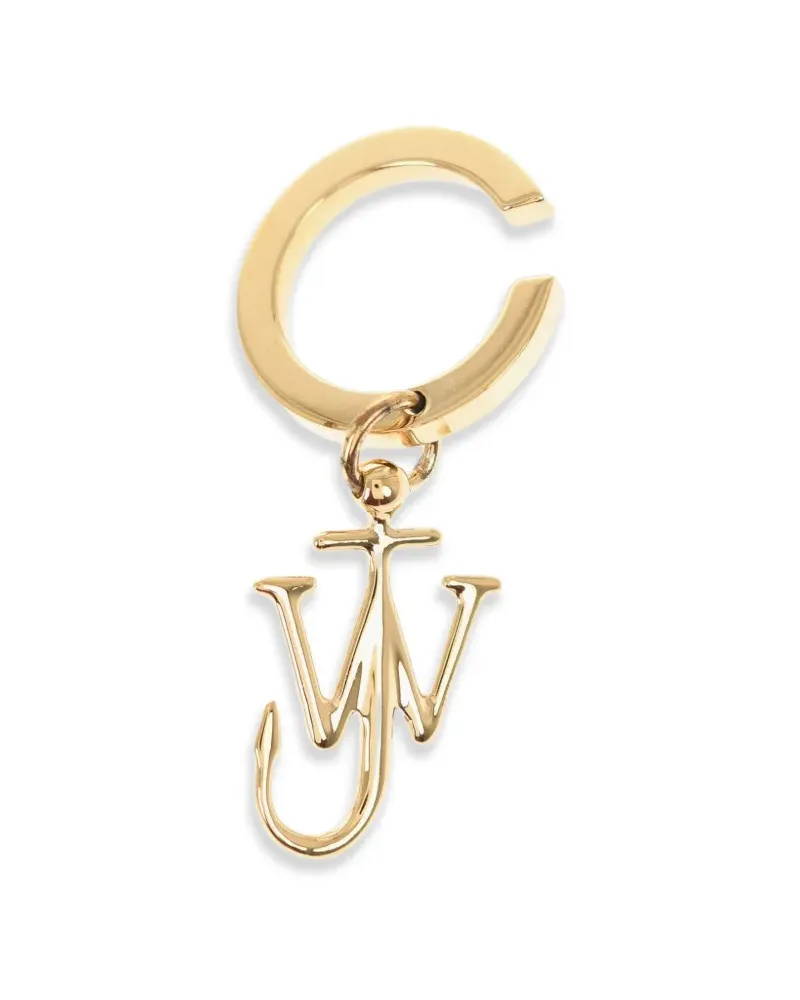 J.W.Anderson Ear Cuff mit Logo-Anhänger - Gold Gold