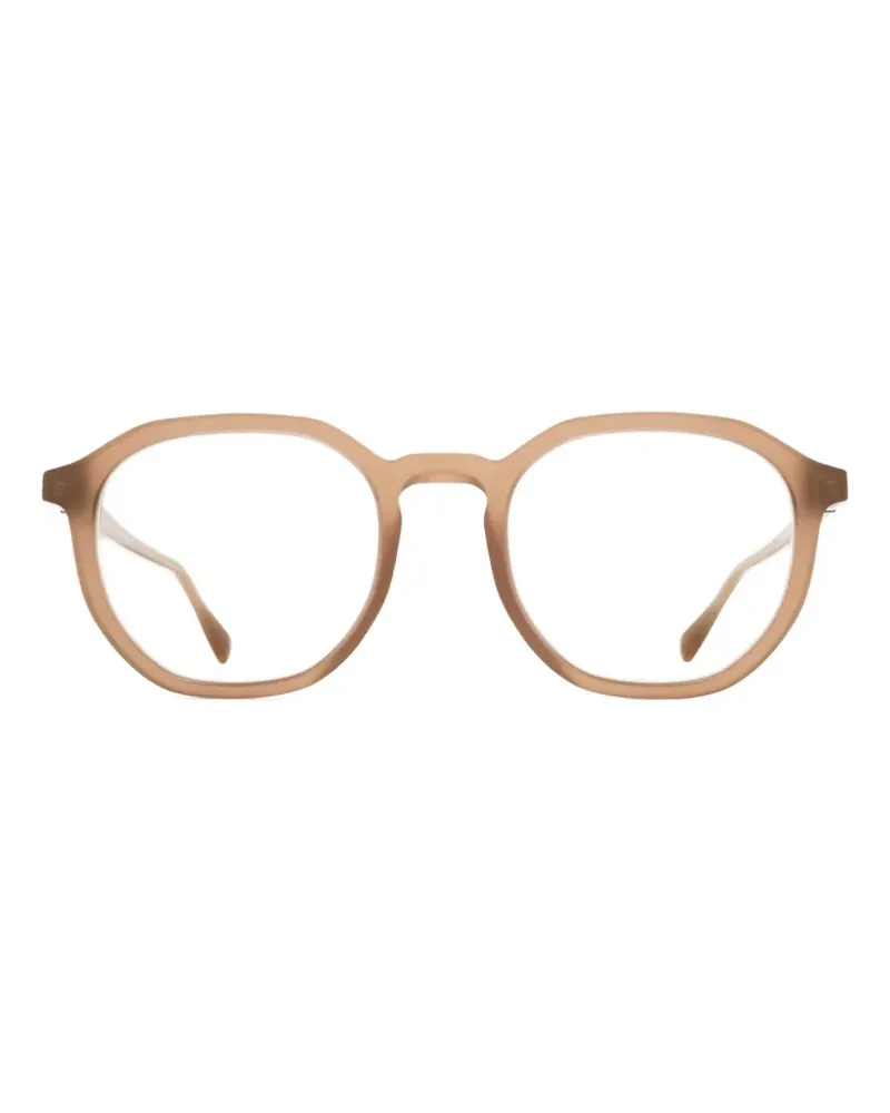 Mykita Dorsa round-frame glasses - Nude Nude