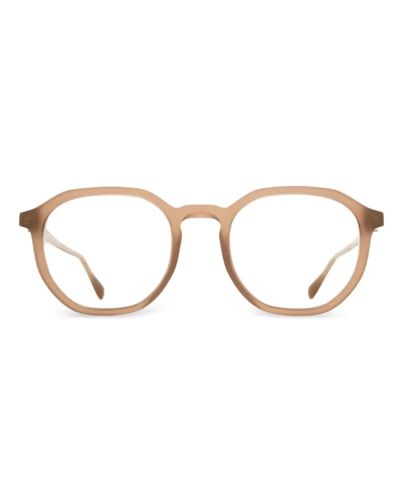 Mykita Dorsa round-frame glasses - Nude Nude