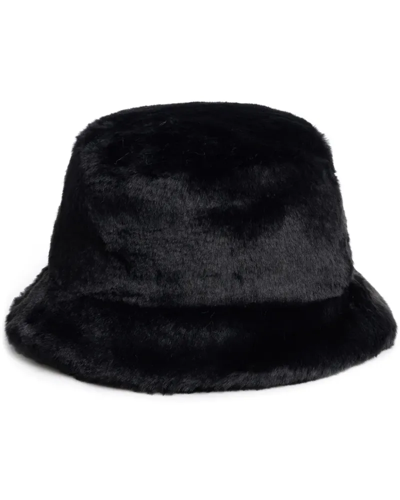 APPARIS Fischerhut aus Faux Fur - Schwarz Schwarz