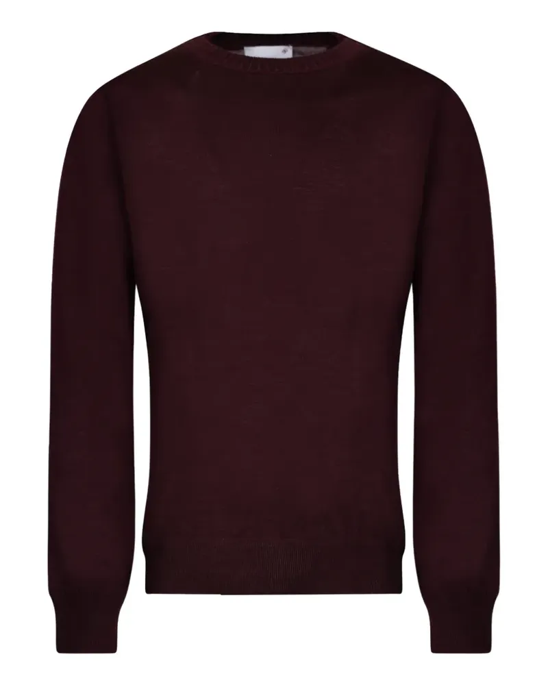 Gran Sasso Pullover mit rundem Ausschnitt - Rot Rot