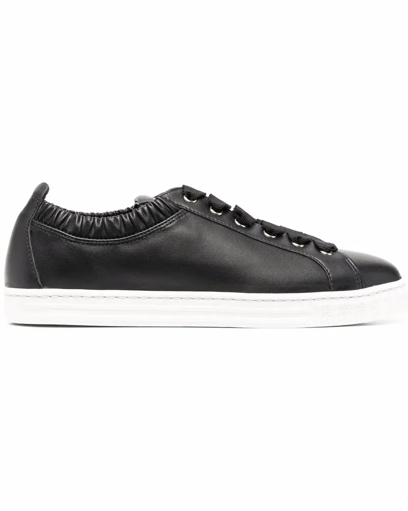 Attilio Giusti Leombruni Sneakers mit elastischer Öffnung - Schwarz Schwarz