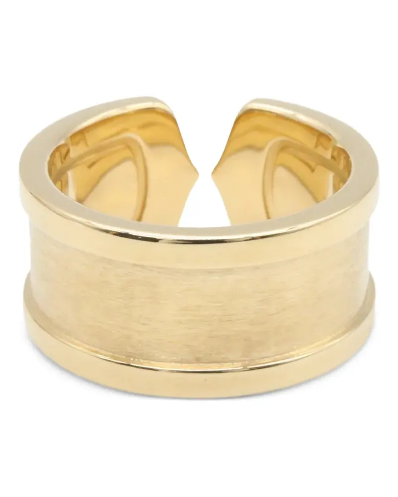 Cartier 2010s breiter C2 Ring - Gold Gold