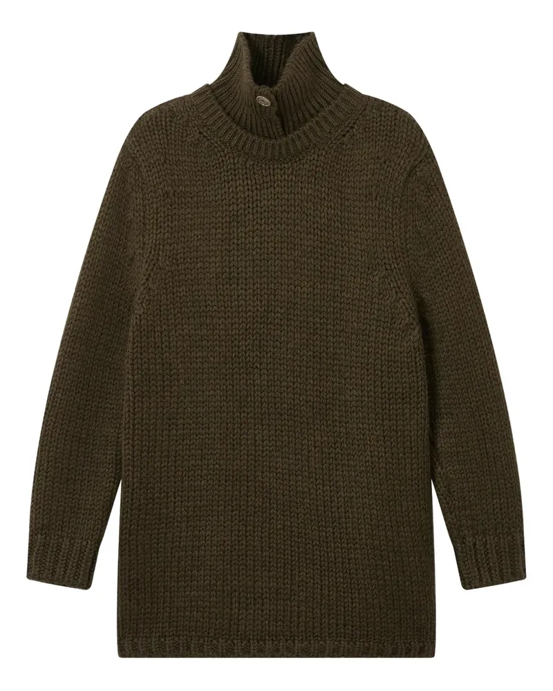 Our Legacy button-collar sweater - Grün Grün