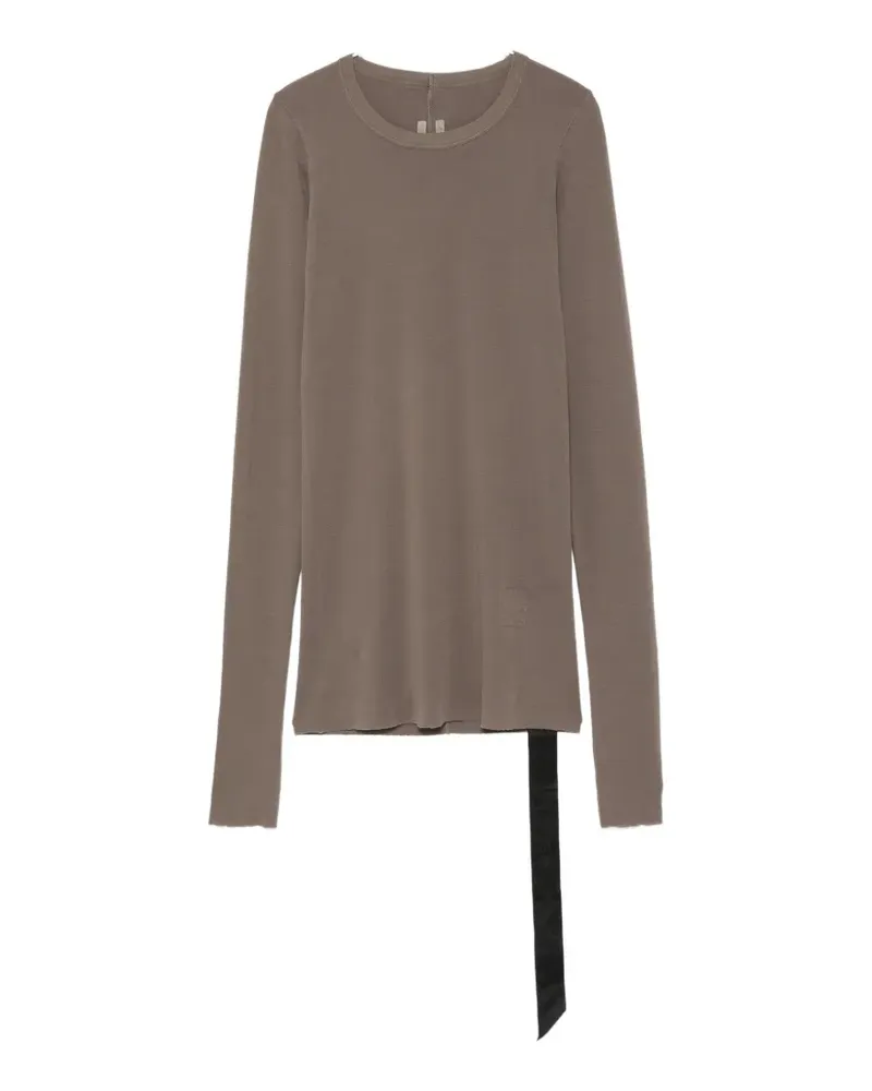 DRKSHDW by Rick Owens long-sleeve ribbed T-shirt - Braun Braun