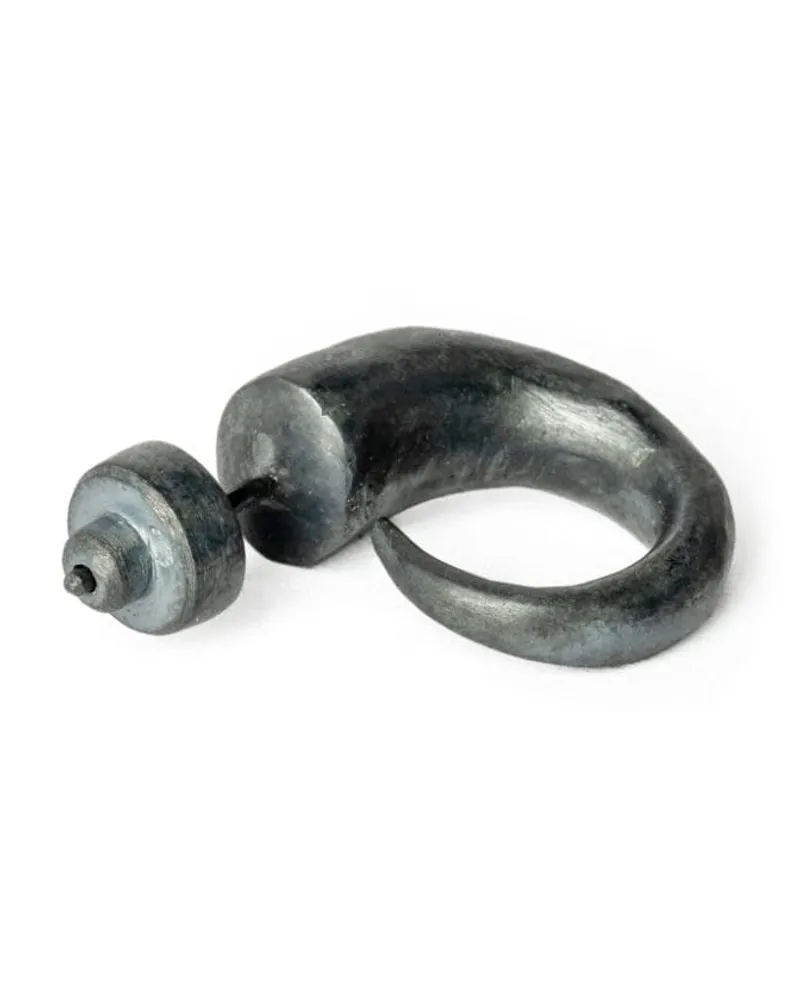 Parts Of Four Little Horn Ohrring aus Sterlingsilber - Schwarz Schwarz