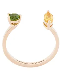 Delfina Delettrez 18kt 'Dots' Goldring Metallic