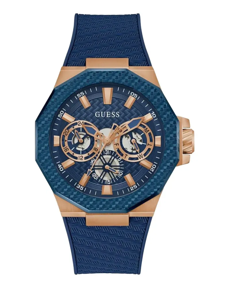 Guess octagonal-shape 45mm watch - Blau Blau