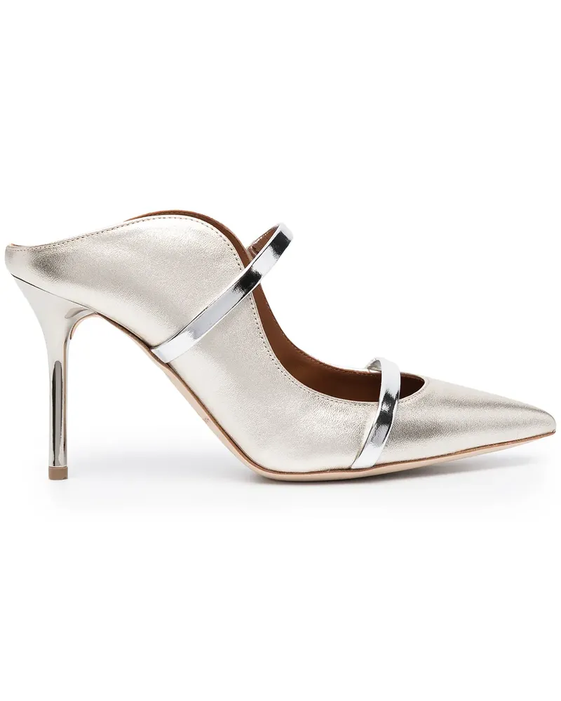 Malone Souliers Pumps im Metallic-Look - Gold Gold