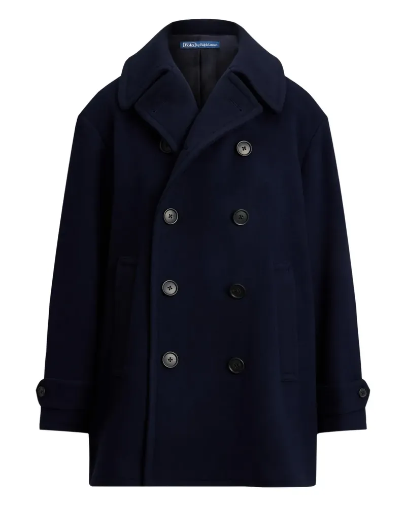 Ralph Lauren Doppelreihige Cabanjacke - Blau Blau