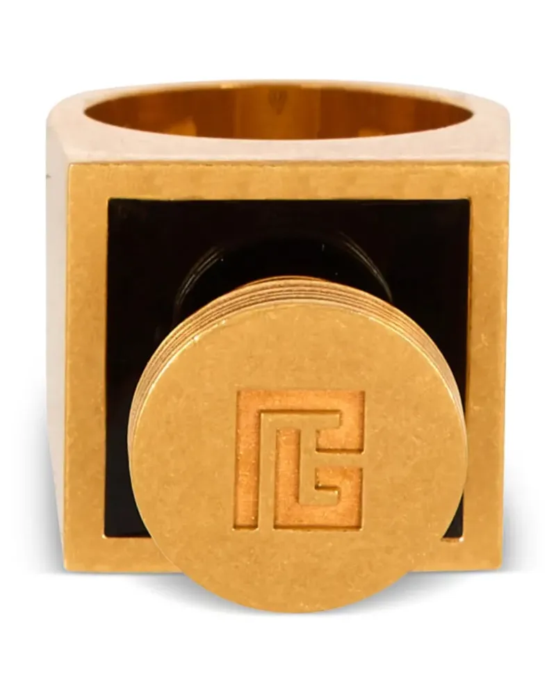 Balmain Perfume Ring - Gold Gold