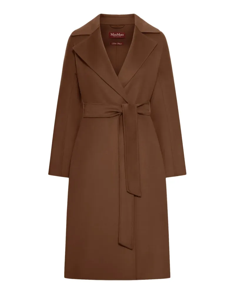 Max Mara belted wrap coat - Braun Braun